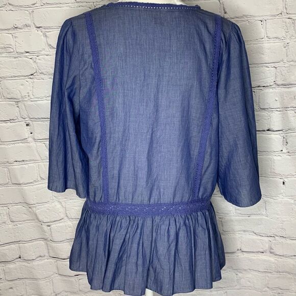 Matilda Jane Hour by Hour Chambray cardigan jacket - Picture 8 of 11